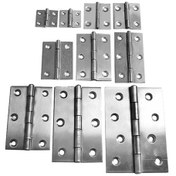 Resim Menteşeler 20 Adet Paslanmaz Çelik Dolap Kapı Menteşesi 1.0"/1.5"/2.0"/2.5"/3.0"/4 İnç Uzunluk Dolaplar, Kapılar Ve Çekmeceler İçin Kapı Parçaları İçin Kullanılır 2 İnç Diğer 