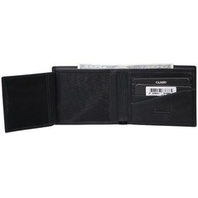 Resim Guard Leather Guard Antik Siyah Deri Erkek Cüzdanı Çok Renkli 