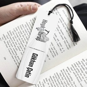Resim İsme Özel Heykeltıraş Kitap Ayracı 