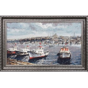 Resim Manzara Serisi-1 Dokuma Goblen Kumaş-Anadolu Feneri 