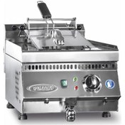 Resim Pimak Elektrikli Musluklu 600 Snack Seri Set Üstü Model Fritöz 40 X 60 X 30 Cm 