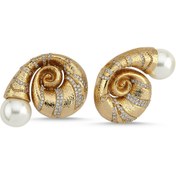 Resim By İncifer Shell Küpe 
