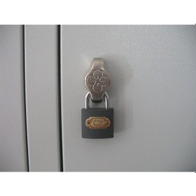 Resim Soyunma Dolabı Metal Ekonomik Gri 