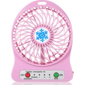 Resim Foyou Taşınabilir Şarj Edilebilir LED Işıklı Fan Foyou Taşınabilir Şarj Edilebilir LED Işıklı Fan (Yurt Dışından) 