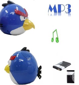 Resim teknom Fm radyo çalar şarjlı mp3 çalar müzik kutusu kuş şeklinde 