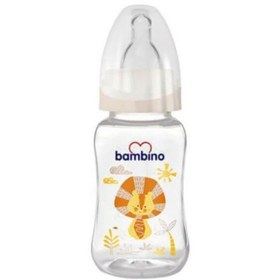 Resim Bambino B018 Düz Pp Biberon 150 ML Krem 