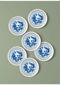 Resim The Mia Azul Pasta Tabağı 6 Kişilik 