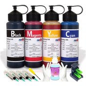 Resim Canon Pixma MG2250, MG2255 Yazıcı Uyumlu Forprint Dolum Seti 4X500ml 