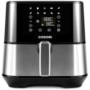 Resim COSORI XXL Yağsız Fritöz Airfryer, 5.5 Lt Kapasite, Izgara Aksesuarlı, Dijital Dokunmatik Ekranlı 