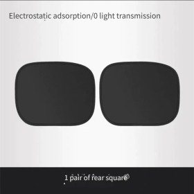 Resim Hightower 2 Adet Araç Yan Cam Güneşlik Seti Suv Sedan Evrensel Uyumlu Kolay Takılır Katlanabilir 