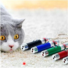 Resim alpmodel Lazerli Beyaz Işıklı 3 Fonksiyonlu Kedi Köpek Oyuncak Anahtarlıklı Çok Amaçlı Lazer 