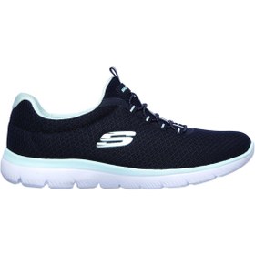 Resim Skechers Summits Kadın Lacivert Spor Ayakkabı 12980 Nvaq 