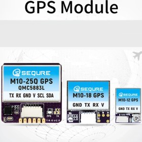 Resim Alchemy Craft Sequre M10-18 Gps Küçük Boyut Hızlı Konumlandırma Inva Bf Sabit Kanatlı Yarış Drone Fpv Dönüş QMC5883L Pusula-B (Yurt Dışından) 