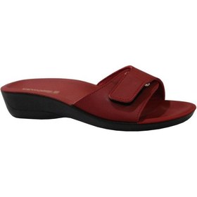 Resim Ceyo Siena-4 Kırmızı Ortapedik Bayan Terlik & Sandalet 001 