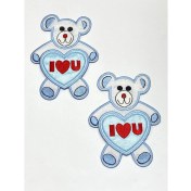 Resim Ütü Ile Yapışan Bebek Battaniye Aplikesi / Bebek ve Çocuk Aplikesi / 2 Li Set 