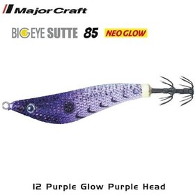 Resim Major Craft Çapari Kalamar Zokası BES-85 012 Purple Glow Purple 