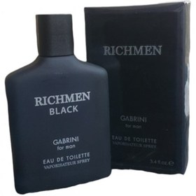 Resim Gabrini Rıchmen Black Edt 100 Ml Vaporısateur Sprey Erkek Parfümü 