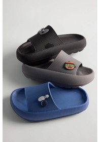 Resim DeFacto Erkek Çocuk Yüksek Taban Terlik F0041A825SMBK23 