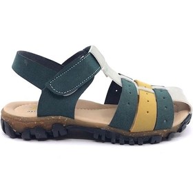 Resim Arzen 4006 Kafesli Erkek Çocuk Sandalet Ayakkabı 001 