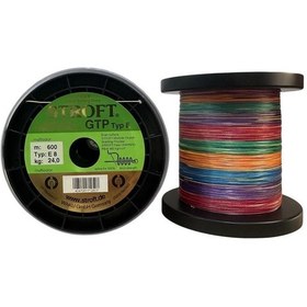 Resim Stroft Gtp Typ E 600mt E8 0.31mm İp Misina Multi Color 