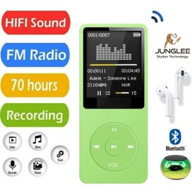 Resim Tastech 8GB HAFIZA KARTLI BLUETOOTHLU MP3 ÇALAR FM RADİO DAHİLİ HOPARLÖR EKRANLI MÜZİK ÇALAR 