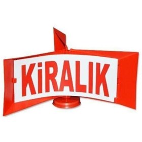 Resim dakik reklam Satılık Kiralık Araç Oto Üstü Rüzgar Gülü Mıknatıslı Fır Fır Tabela 