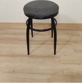 Resim Evko Mobilya Tabure, Bar Taburesi, 2'li Tabure,siyah Ayaklı-siyah 