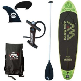 Resim Aqua Marina Breeze iSUP-Stand-Up 3 M 10 CM Thickness Kürekli Paddle Board 