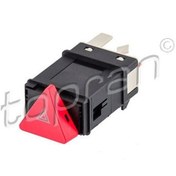 Resim TOPRAN 114743001 4 Lu Flaşör Düğmesi (VW Polo Hb 00-02 Polo Cls 00-02 Transporter 99-04) 