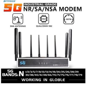 Resim Optfocus 5g Nr Sa Nsa Lı Router Modem 1800m Wıfı6 Lte Kart Repetidor Wifi 5g Ofs-srı301d Uk Plug 