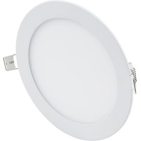 Resim Cata Ct-5147 12w Slim Panel Led Armatür Sıva Altı Metal Kasa Beyaz Işık 6400k Beyaz 