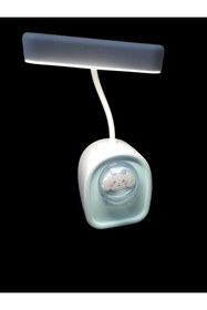 Resim ARD Usb Şarjlı Fanusta Cici Kız Kalemtraş & Masa Lambası 19CM 