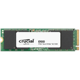 Resim Crucial E100 480GB PCIe Gen4 2280 NVMe M.2 SSD (4700-2500 MB/s) CT480E100SSD8 