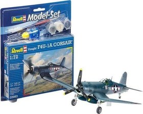 Resim Revell Model Set 1:72 Vought F4U-1D Corsair 63983 