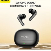 Resim Lasonstiges T88 Beyaz Aweı T88 Anc Kablosuz Kulaklık Bluetooth 5.3 Tws 4 Mikrofonlu Gürültü Önleyici Kulaklık Enc Kulak İçi Handfree Kulaklıklar 