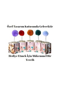 Resim 5 Özellikli İnteraktif Xl Kedi Oyuncağı Hacıyatmaz Tüylü Peluş Tırmalama İpi Zilli Top Tower Of Tracks 