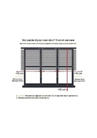 Resim Ekru Nakışlı Lazer Kesim Modern Stor Güneşlik Perde 