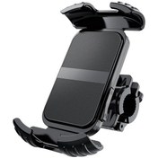 Resim Bisiklet Motosiklet Scooter Gidon Montajlı Telefon Tutucu - Fc978 