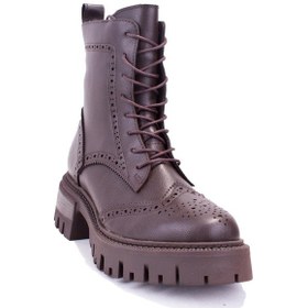 Resim Dagoster Dza07-12531530 Kahve Günlük Düz Taban Kadın Bot 001 