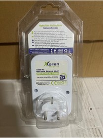 Resim Ed-Son Ed4110 Zaman Ayarlı Priz Mekanik Zaman Saati 220-240v 