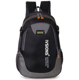 Resim Yuntech01 Siyah Dışarıda Aktiviteler İçin Hafif, Dayanıklı Outdoor Sırt Çantası - Yürüyüş, Seyahat, Bisiklet, Okul Kullanıma Uygun Çok Renkli 