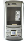 Resim Blackdemss Nokia 6280 Full Kapak Tuş Takımı Komple Set - Gümüş Rengi 