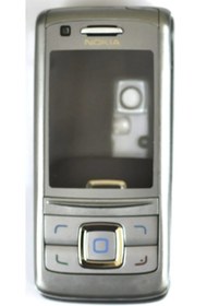 Resim Blackdemss Nokia 6280 Full Kapak Tuş Takımı Komple Set - Gümüş Rengi 