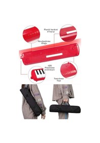 Resim Melodika 32 Tuşlu Kırmızı Bez Çantalı 1 Adet 32k Hortumlu Melodika Askılı Taşıma Kulplu Okul Öğrenci Kırmızı 