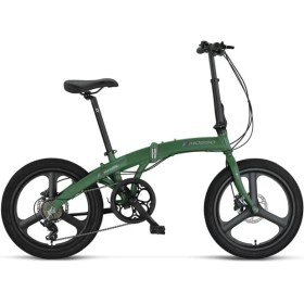 Resim Mosso MARINE-20-HYD-7V Katlanır Bisiklet 310H 20 Jant 7 Vites Mat Race Green 