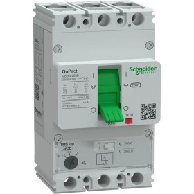 Resim SCHNEIDER GOPACT MCCB G20B3A50 160A 25kA AYAR SAHALI ŞALTER (200B, 3P3D) 