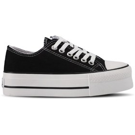 Resim Slazenger Super I Sneaker Kadın Ayakkabı Siyah 