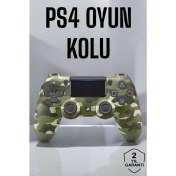 Resim Ps4 Oyun Kolu Kamuflaj Desenli Joystick 