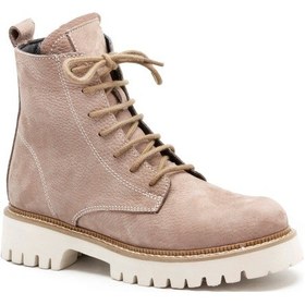 Resim Mammamia D24kb 4125 Vizon Bayan Ayakkabı Çizme-bot Bot Vizon 