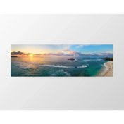Resim Deniz Çerçeve Gökyüzü ve Deniz Tablosu-Çerçevesiz - 120X40 